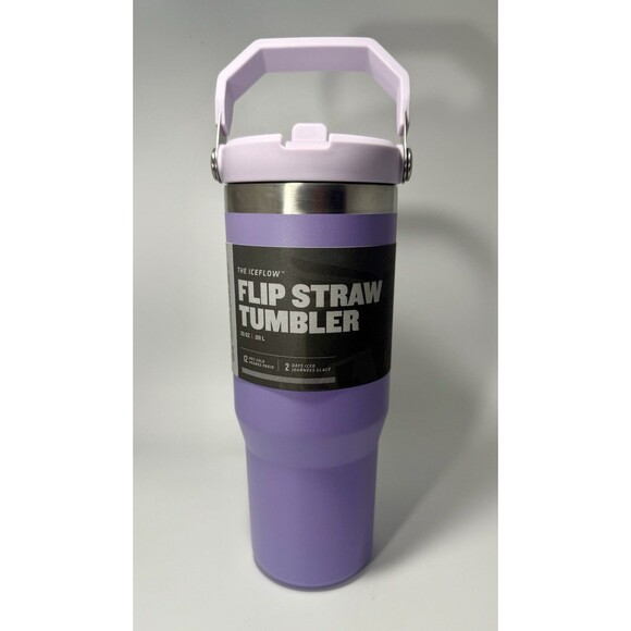 Stanley The IceFlow Flip Straw Tumbler 30 OZ Lavender Purple OG discontinued - Picture 1 of 6